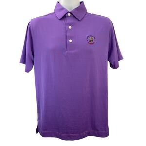 Men FootJoy 2025 Oakmont 125th US Open Multi-Stripe Lisle Polo Size Small